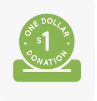 Donate $1